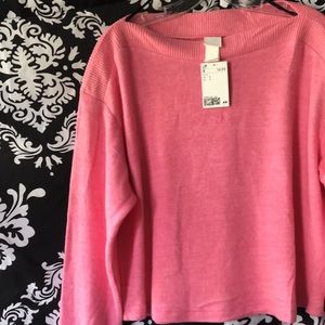 NWT H&M Pink Sweater